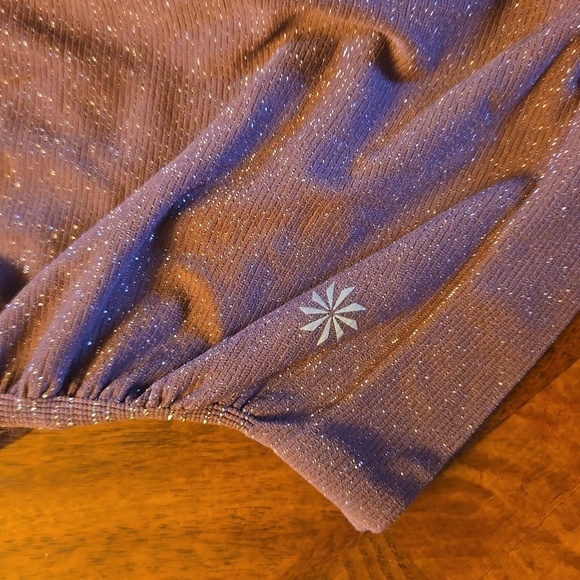 Athleta Speedlight Glow Tank Antique Burgundy Size Large - Picture 4 of 6